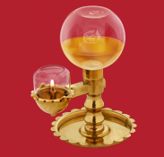 Akhand Deepam Oil Model 150 ml / Akhand Diya